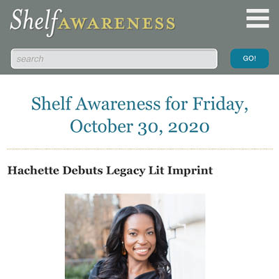 Shelf Awareness press